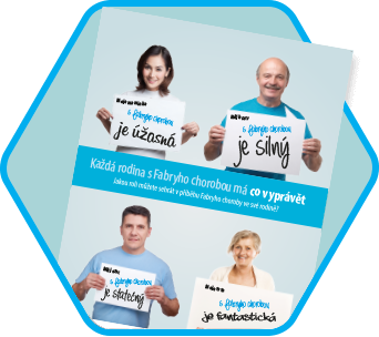 Každá rodina s Fabryho chorobou má svůj příběh